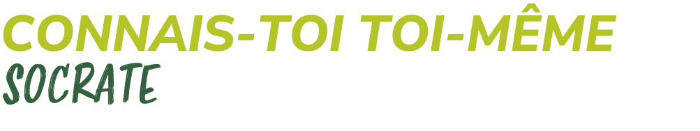 CONNAIS TOI TOI M ME SOCRATE
