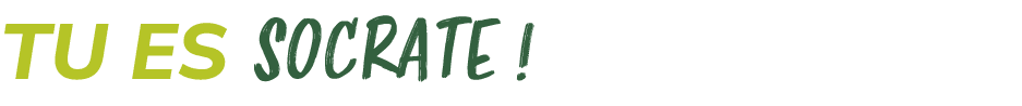TU ES SOCRATE !