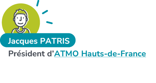 Jacques PATRIS Pr sident d’ATMO Hauts de Franc