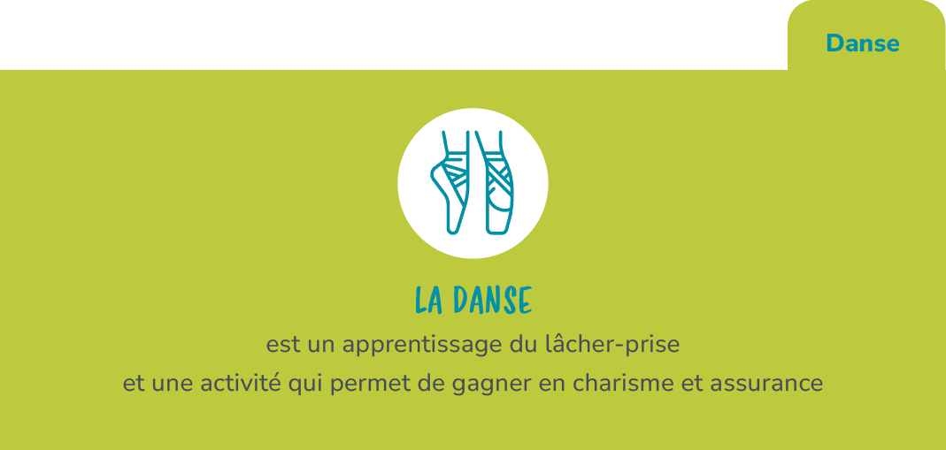 Danse,La danse est un apprentissage du l cher prise et une activit qui permet de gagner en charisme et assuranc