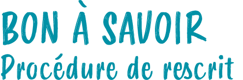 Bon  savoir Proc dure de rescrit 