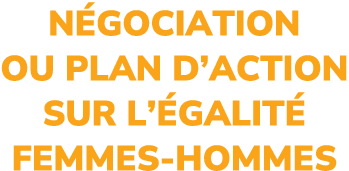 N GOCIATION OU PLAN D’ACTION SUR L’ GALIT FEMMES HOMMES