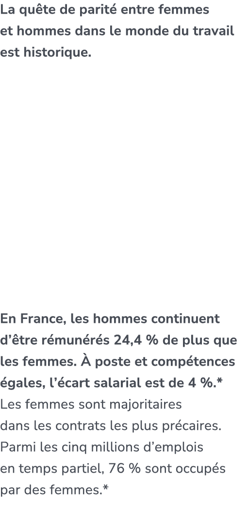 La qu te de parit entre femmes et hommes dans le monde du travail est historique. In galit  de salaires, « sous » fo...