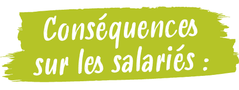 Cons quences sur les salari s 