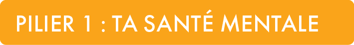 Pilier 1 : ta sant mental