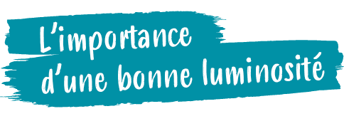 L’importance d’une bonne luminosit