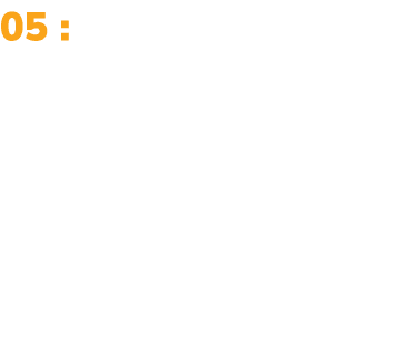 05 : Mod re la consommation d’excitants (caf , th , sodas, boissons nergisantes) et n’en absorbe plus apr s 14h.