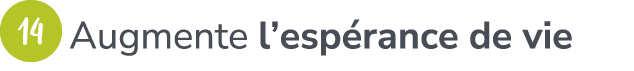 ￼ Augmente l’esp rance de vie