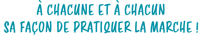  chacune et   chacun sa fa on de pratiquer la marche !