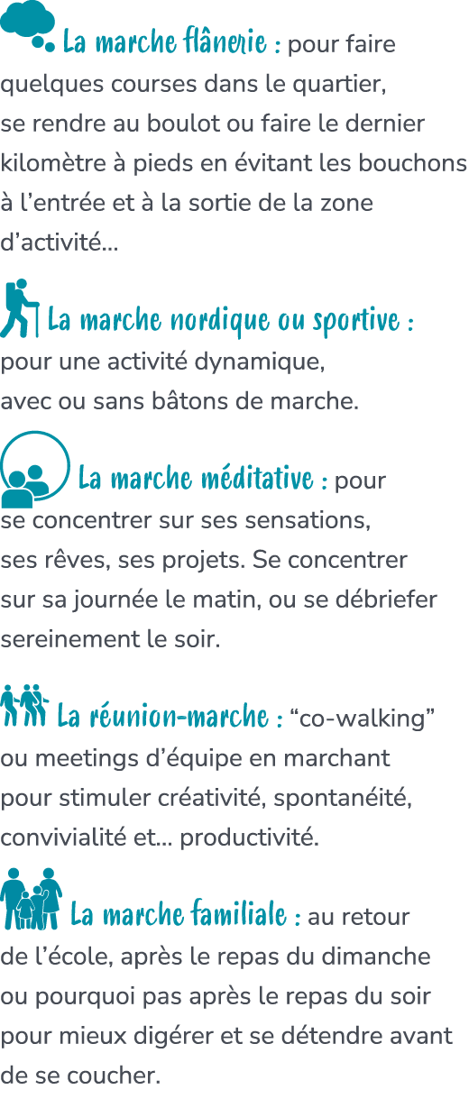 ￼ La marche fl nerie : pour faire quelques courses dans le quartier, se rendre au boulot ou faire le dernier kilom tr...