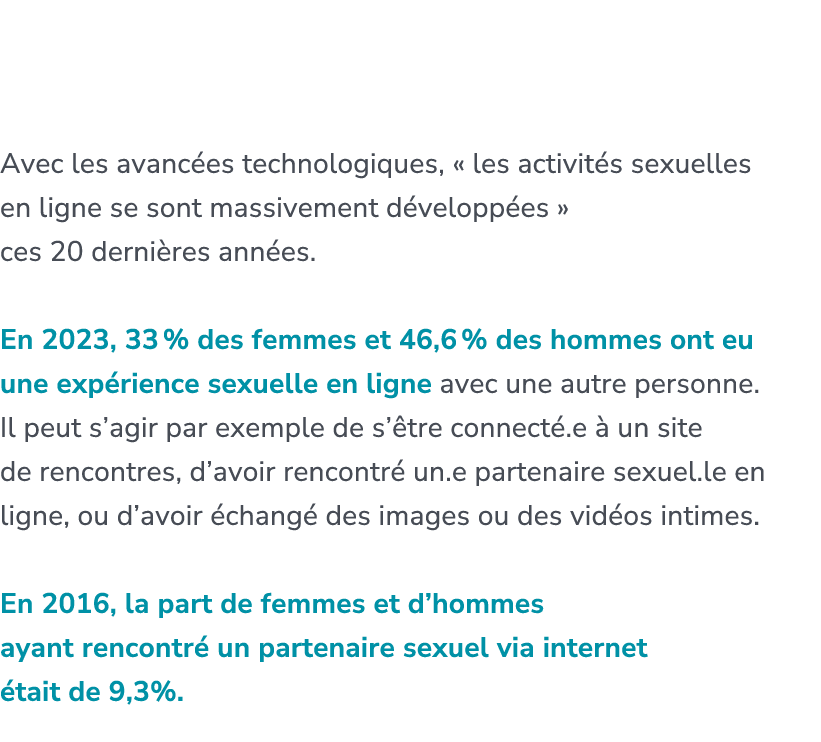 La r volution num rique dans les modes de rencontre des partenaires Avec les avanc es technologiques, « les activit s...