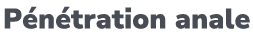 P n tration anale
