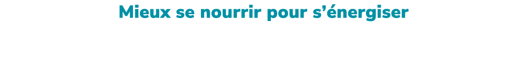 Mieux se nourrir pour s’ nergiser Le r gime m diterran en et les supers aliments, nos alli s pour une vie saine et un...