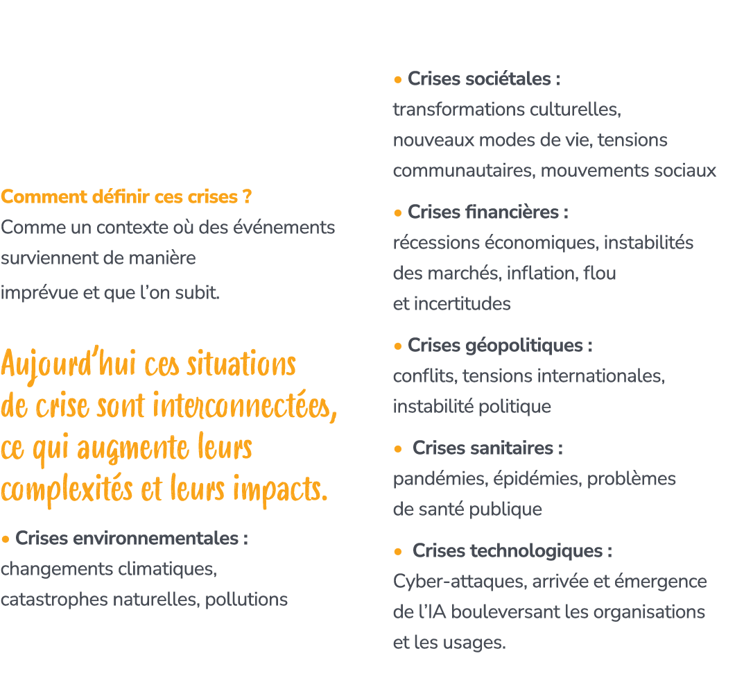 2025 aura fait vivre  de nombreuses entreprises des situations de crise. Comment d finir ces crises ? Comme un conte...